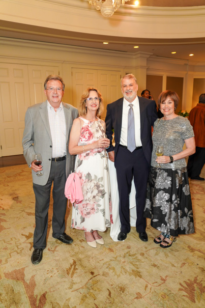 Peter Cawthorne, Krystyna Cawthrone, John Hoffman and Beth Hoffman (Photo by Andy Phan)