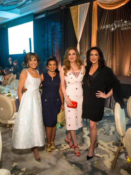 Hallie Vanderhider, Farida Abjani, Brigitte Kalai and Alicia Smith (Photo by Daniel Ortiz)