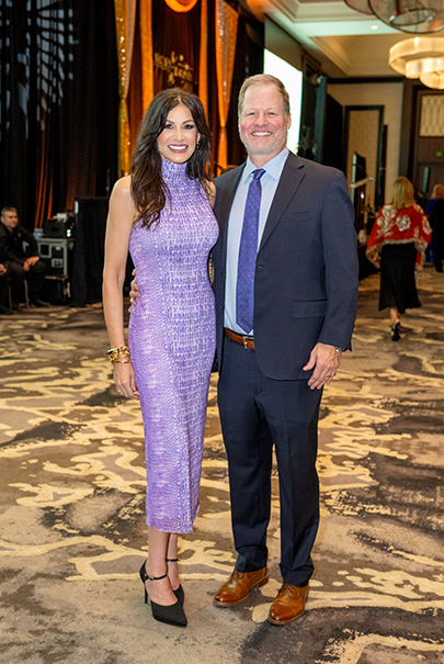 Honorary Chair Jody Merritt and Steve Spencer (Photo by Jacob Power)