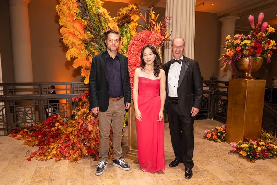 Musical Director Juraj Valčhua, Yoonshin Song And Gary Ginstling (Photo by Daniel Ortiz)
