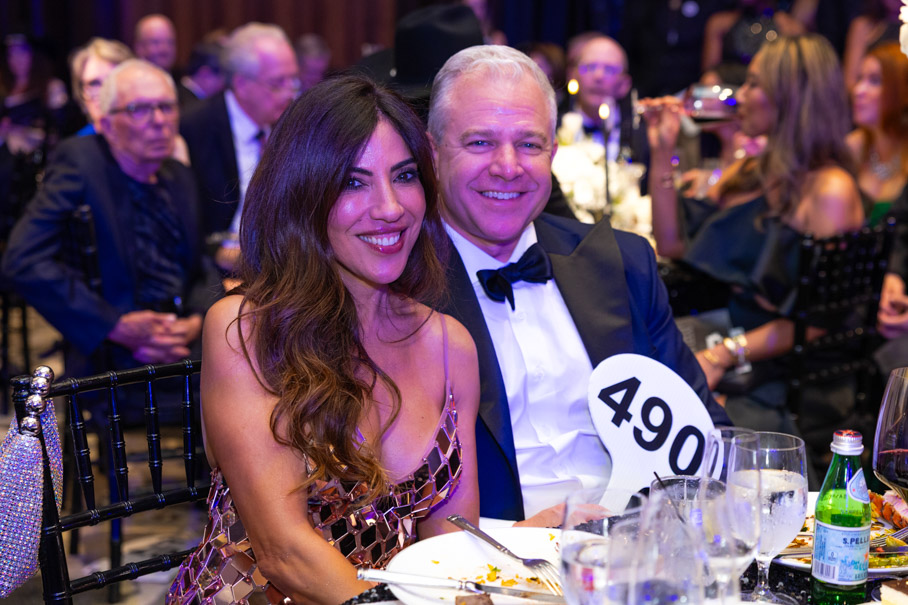 Dr. Jamille Hamad and Randy Hopper (Photo by CatchLight Group)