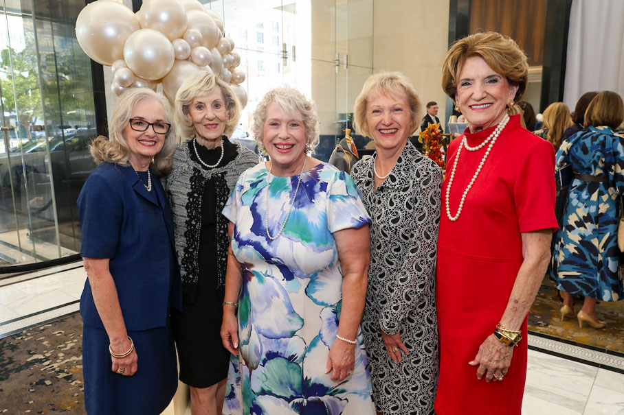 Beth Wilson, Marilyn Ludlow, Karen McQuery, Yvonne Ludden, And Sandra Shinkir (Photo by Priscilla Dickson)