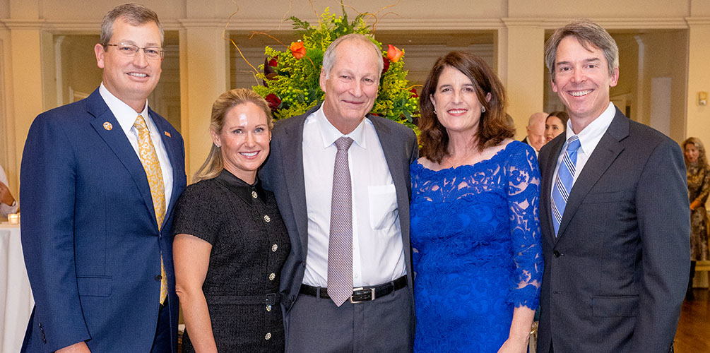 A Ballroom of Handkerchiefs Waved to Honor a Medical Legend at Houston Hospice Community Spirit Award Dinner