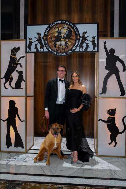 Kimberly And David King With Hank Photo By Daniel Ortiz