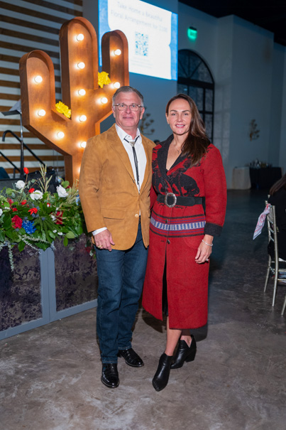 Robert Clay And Dana Barton (Photo by Daniel Ortiz)