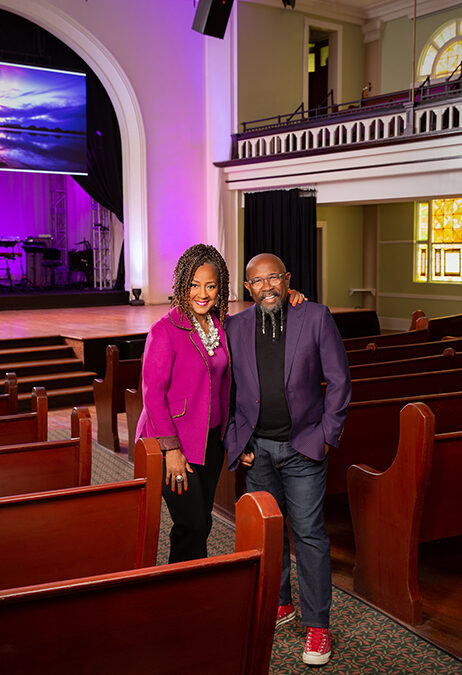 Pastor Juanita Rasmus and Dr. Rudy Rasmus