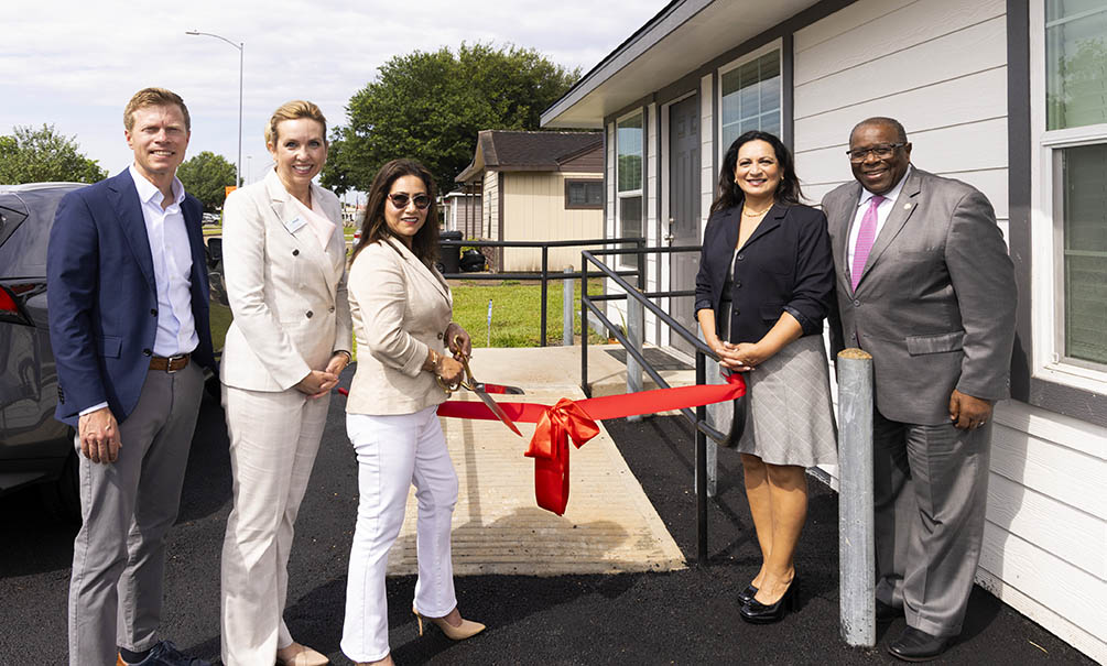 Michael Friesch, Amy Hereford, Sandra Lopez, Rep Christina Morales, Council Member Willie Davis