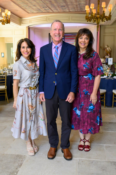 Luncheon Hosts Maria and Neil Bush and Terri Havens (Photo by Michelle Watson)