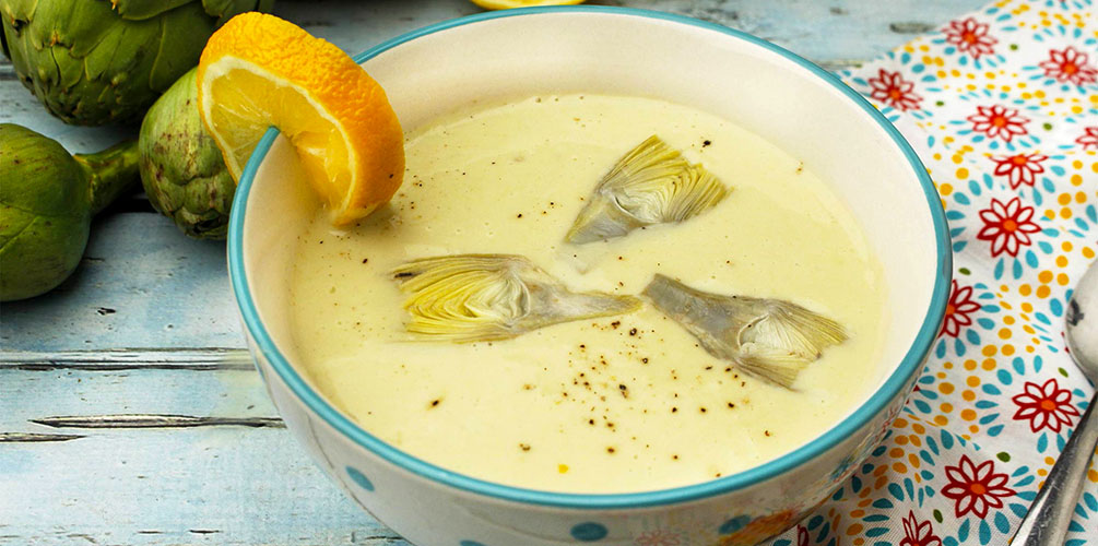 Artichoke Citrus Soup-Lemony, Creamy and Oh So Delicious!